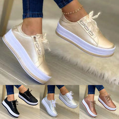 【Best seller-ul magazinului】Pantofi casual de damă cu vârf rotund și talpă groasă