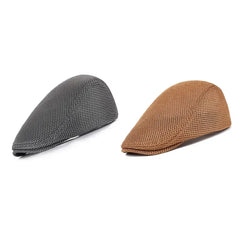 🎩【Cumpără 1 Primești 1 Gratuit】Beretă retro în stil britanic, din material cu plasă respirabilă