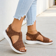 【Talpă ultra moale】Sandale moderne, confortabile și respirabile din material flyknit