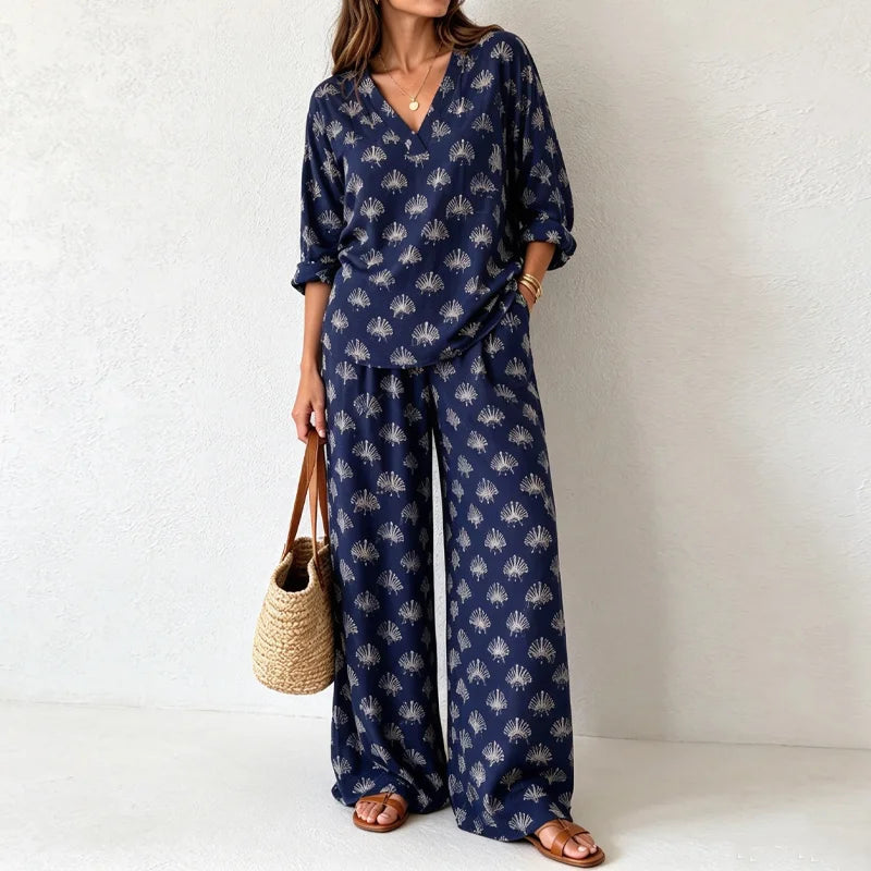 Set casual elegant și delicat – realizat din bumbac moale și confortabil