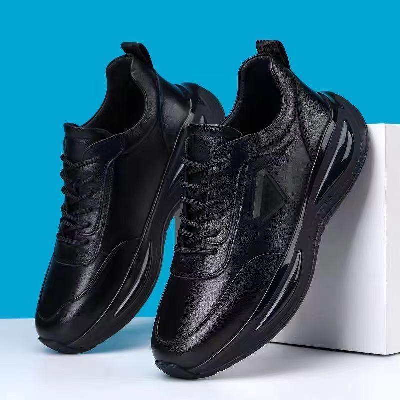 【Foarte economic!】Adidași casual moderni de bărbați cu partea superioară din piele și talpă moale