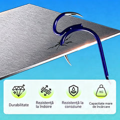🔥 Cumpără 1, primești 1 gratis ❤️‍🔥 (20 de unități) Cârlige de pescuit duble clasice ultra ascuțite