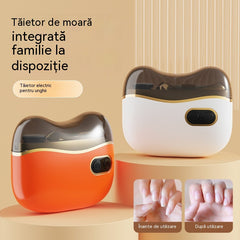 30% REDUCERE✂️💅🔥 Pilă de unghii electrică multifuncțională, unghier electric cu protecție anti-ciupire