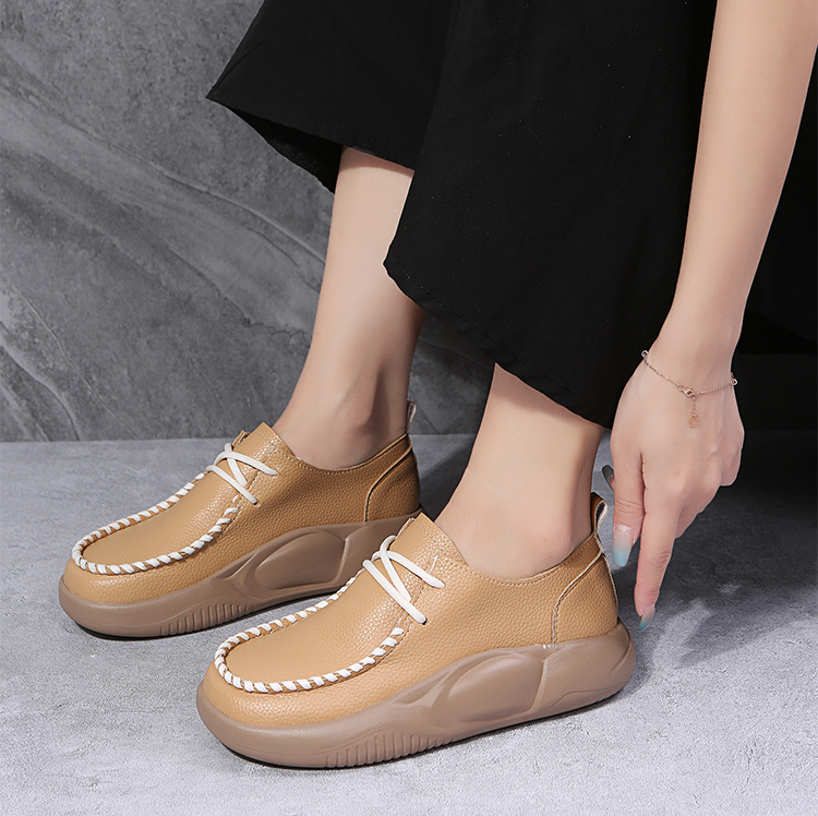 💥【Μεγάλες πωλήσεις】Γυναικεία Casual Loafers με Χοντρή Σόλα