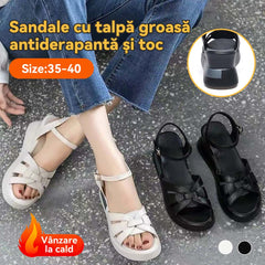 💞【45% REDUCERE】Sandale wedge stil nou
