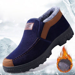 【Bestseller de iarnă】 Pantofi bărbătești casual din bumbac 100% în culori solide