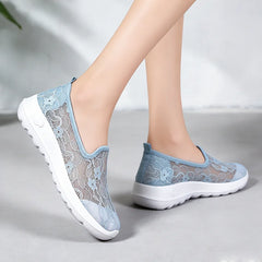 Pantofi Casual din Dantelă cu Aerisire – Ușori, Eleganți și Extrem de Confortabili