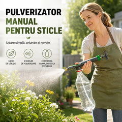 🌱 Transformă orice sticlă într-un pulverizator puternic! Cap de pulverizare universal cu pompă manuală (Ofertă 1+1 GRATUIT - primești 2 bucăți / Duza din alamă / Pentru grădină și curățenie)! ✨