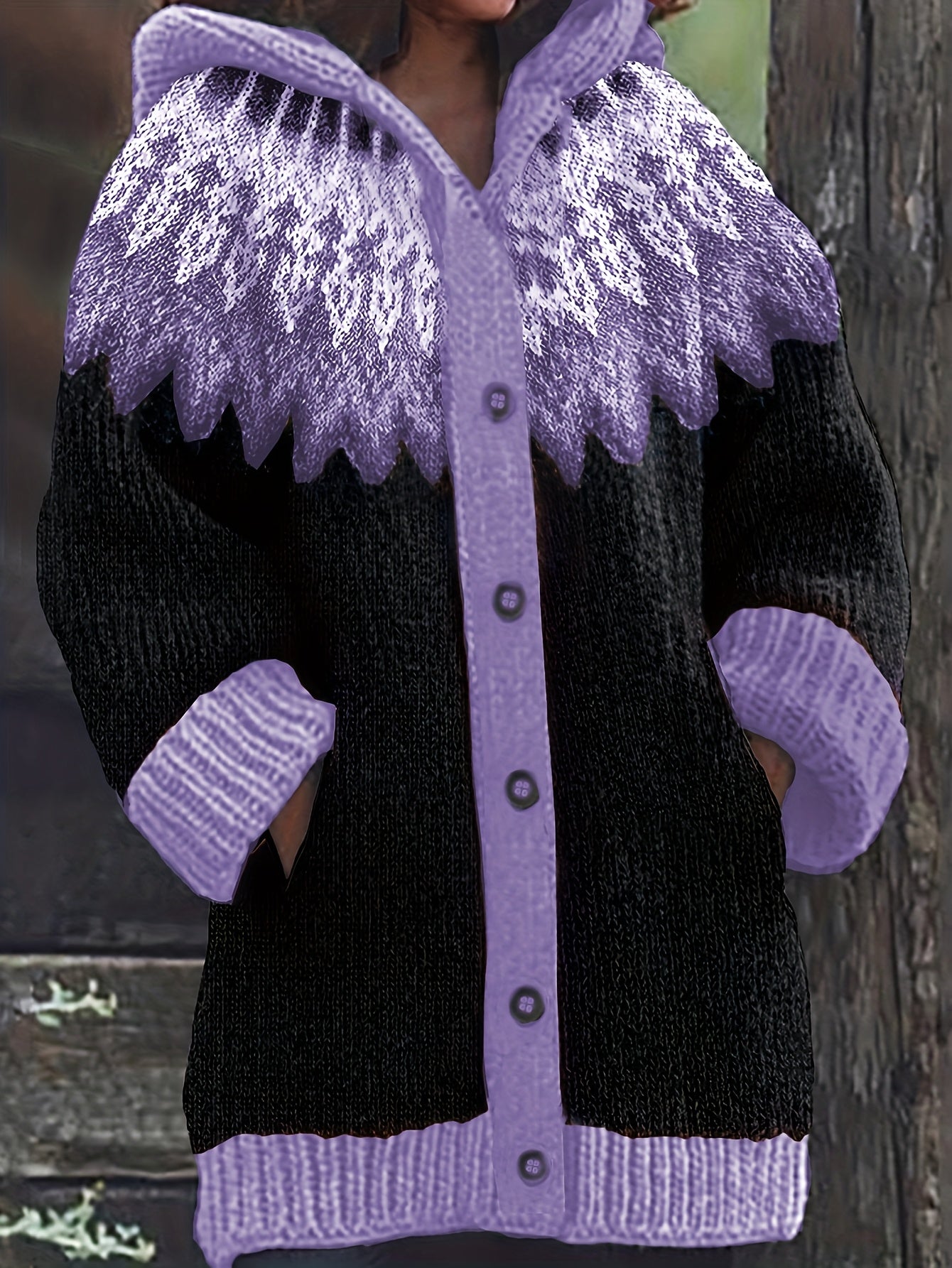 【S~5XL】✨Κομψό ρετρό μπουφάν με κουκούλα