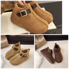 🍂【Cel mai bine vândut produs din magazin】👢Pantofi de iarnă, călduroși, din bumbac, cu talpă moale – Confortabili și Durabili