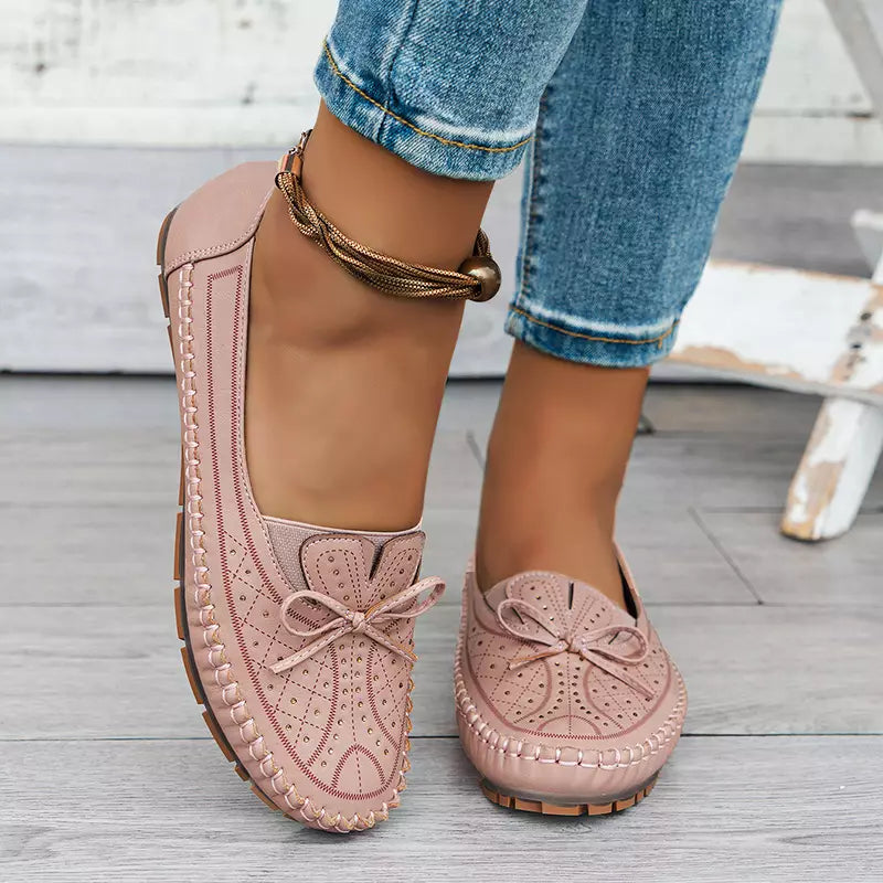 【35-42】Mocasini damă din piele naturală – comozi, flexibili și perfecți pentru mers zilnic