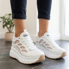 Adidași Damă cu Platformă +10cm: Design Ultra-Ușor, Talpă Moale Anti-Oboseală, Respirabili și Confortabili