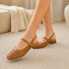 ✨ Pantofi Mary Jane cu Decupaj Francez – Eleganță Retro, Răcoare și Confort de Vis pentru Vara 2026! 👡🌾