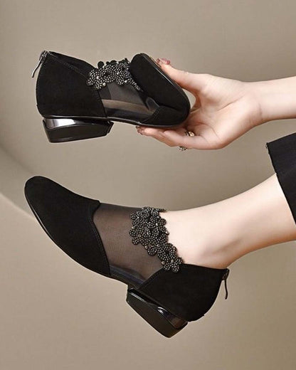 ✨【35-41】🏆Γυναικεία Γόβες με Ανοιχτό Δίχτυ και Μαλακή Σόλα