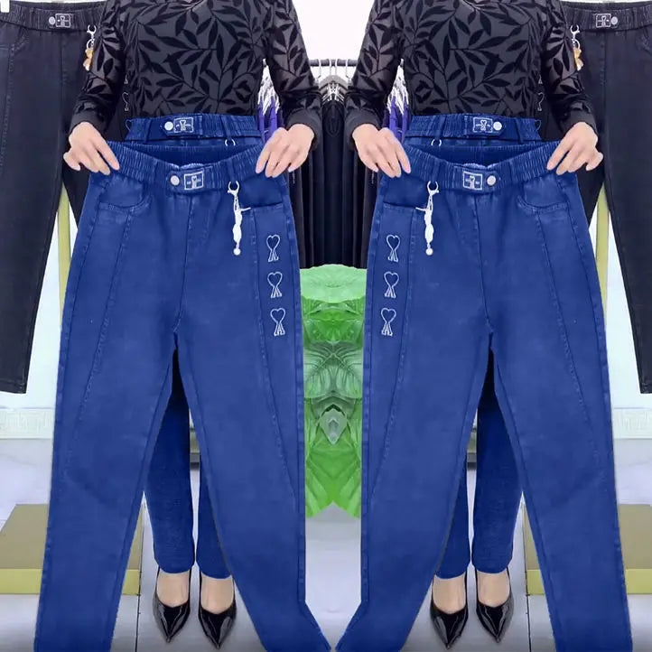 【M-5XL】Ενισχυμένα ελαστικά τζιν για γυναίκες