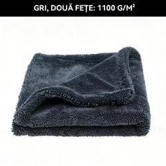🚗🧽【Cumpără 1 Primești 1 Gratuit】 Prosop premium din microfibră pentru mașină — dublu strat, gros și cu absorbție ridicată a apei