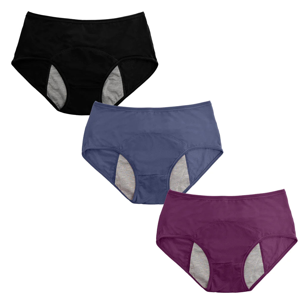 🔥【3 bucăți 】💥 Ultima zi de super reducere - 2026 New Improved New Improved High Waisted Leakproof Panties