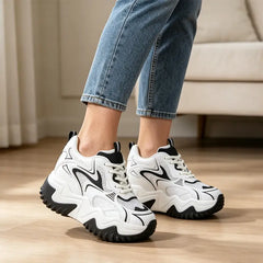 Pantofi Sport cu Platformă: Stil Inalt și Confortabil, Mărimi 35-40 ✨