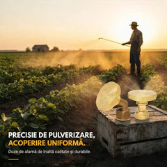 🌱Duză cu 8 Orificii din Alamă pentru Agricultură și Grădinărit– Soluția Profesională pentru Stropit și Irigat Eficient!