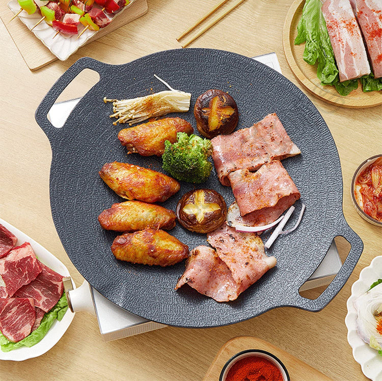 🍳🥓Tavă rotundă de copt non-stick