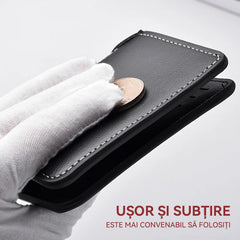 💼【100% piele naturală premium】: portofel de lux de înaltă calitate — definiția eleganței masculine