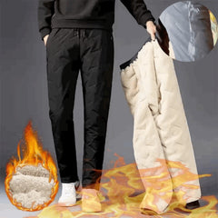 ❄️🔥【Super călduros】🔥 Pantalon cu căptușeală și grosime suplimentară pentru confort maxim
