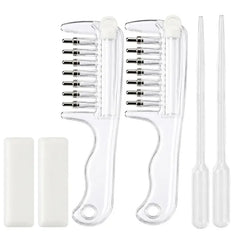 Pieptene Aplicator pentru Scalp și Uleiuri Esențiale – Cu bile de masaj și recipient gradat (Ofertă Specială 1+1 GRATIS / Set de 2 bucăți) 💆‍♀️✨