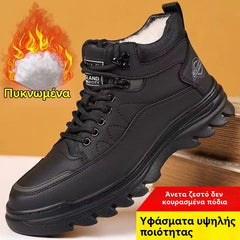 【Nouă sosire】❄️Pantofi casual din bumbac pentru bărbați, confortabili și ușori, cu căptușeală fleece pentru căldură suplimentară