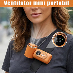 🌬️ Ventilator portabil cu clips – flux de aer puternic, răcire instantanee!
