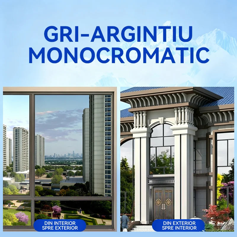 ☀️TOP 1 – Folie nano-ceramică pentru geamuri, cu izolare termică
