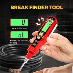 🔥Cel mai bine vândut produs al magazinului⚡Tester inteligent de curent electric fără contact, cu ecran LCD