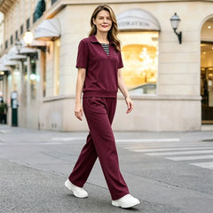✨ Compleu de Vară 2 Piese Chic – Efect Vizual 2-în-1, Maschează Imperfecțiunile și Scapi de Stresul Asortării! 🌸 Loose Style