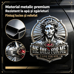 ✝️🚗【Cumpără 1 Primești 1 Gratuit】Autocolant Metalic pentru Mașină