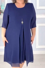 【🏆 Bestseller】🔥🥰【S-5XL】Rochie simplă, multicoloră 2024