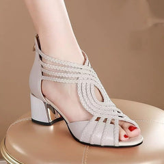 【34-40】2026 New Sandale cu vârf deschis pentru femei