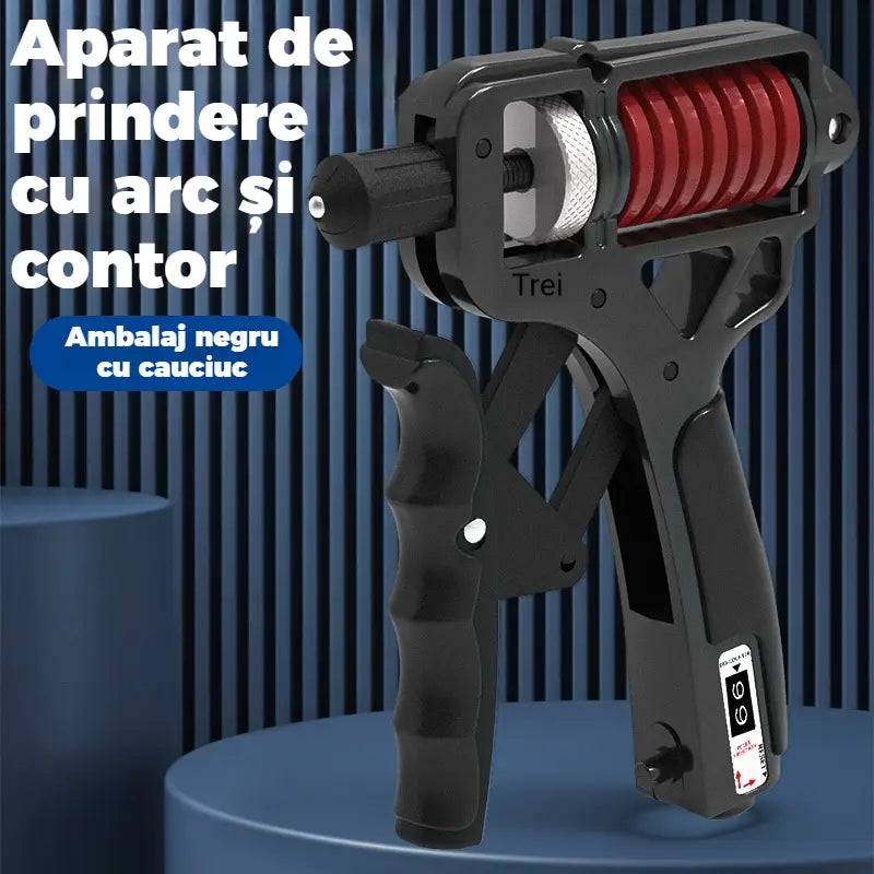 💪 Dispozitiv reglabil pentru antrenarea forței mâinii cu contor｜Ideal pentru exerciții de forță și recuperare medicală