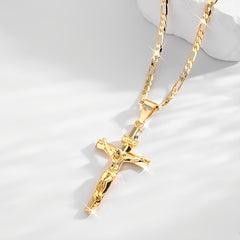 2 bucăți✝️✨【Cumpără unul, primești unul gratuit】✝️Colier cu Crucea lui Iisus