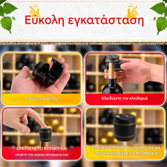 🔥Cea mai populară închizătoare cu cifru pentru dopuri de sticle de vin