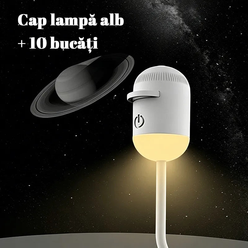 🌌✨Proiector lampă cu efect de cer înstelat, atmosferă de vis