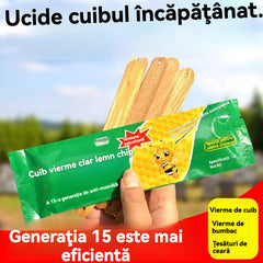 5 pachete 【50 bucăți】🐝Plăcuțe pentru curățarea stupului | Special pentru albinele melifere | Elimină moliile, larvele și paraziții fără urme