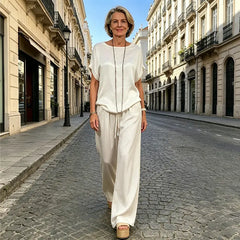Set Premium din Satin cu Luciu Elegant – Rafinament și Confort într-o Croială Fluidă