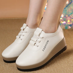 🔥Oferta speciala🔥【35-42】Pantofi de dama din piele cu talpa groasa, noua tendinta de toamna