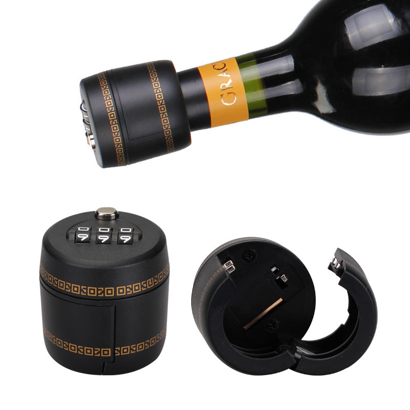 🔥Cea mai populară închizătoare cu cifru pentru dopuri de sticle de vin