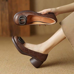 👠 Pantofi de damă retro eleganți, moderni 👠 Înălțimea tocului 5 cm🌟