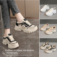 【Sosire nouă】Pantofi casual cu talpă moale, înălțare interioară și design colorat