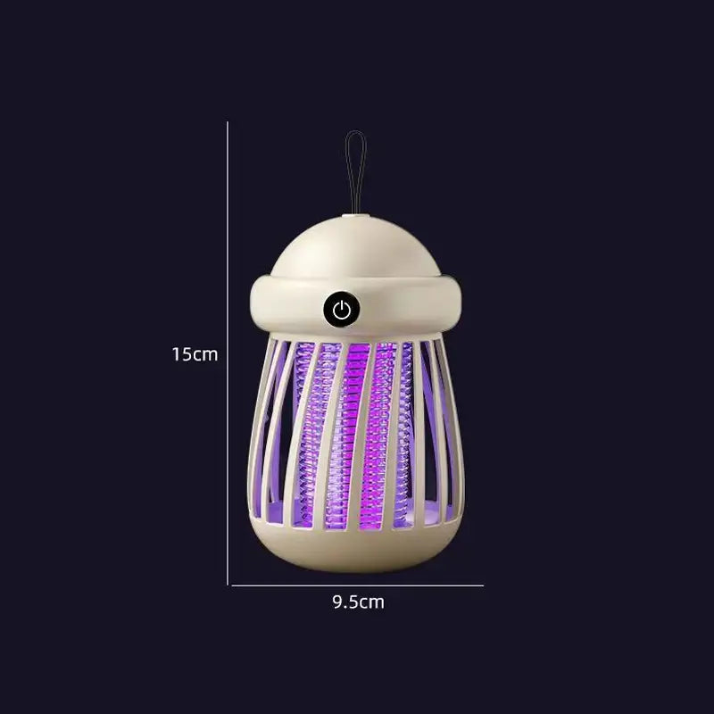 🦟 lampă portabilă anti-țânțari cu șoc electric｜atrage automat țânțarii・funcționare silențioasă・potrivită pentru interior și exterior ✨