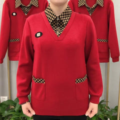 【Eleganță supremă】Top Două-în-Unu (Design Dublu Fals) Modern și Ușor de Asortat