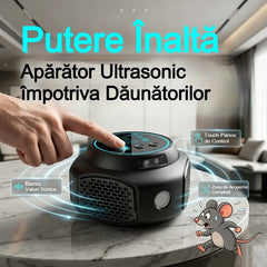 🐭🔊Dispozitiv inteligent cu ultrasunete și frecvență variabilă multidimensională pentru alungarea rozătoarelor