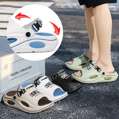 [38-45] Pantofi de plajă cu platformă pentru bărbați, sandale sport casual, antiderapante și rezistente la uzură