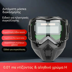 😎 Mască de sudură automată cu protecție anti-orbire — esențială pentru orice sudor
